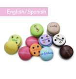wordy toys the wordy macarons (english/spanish)