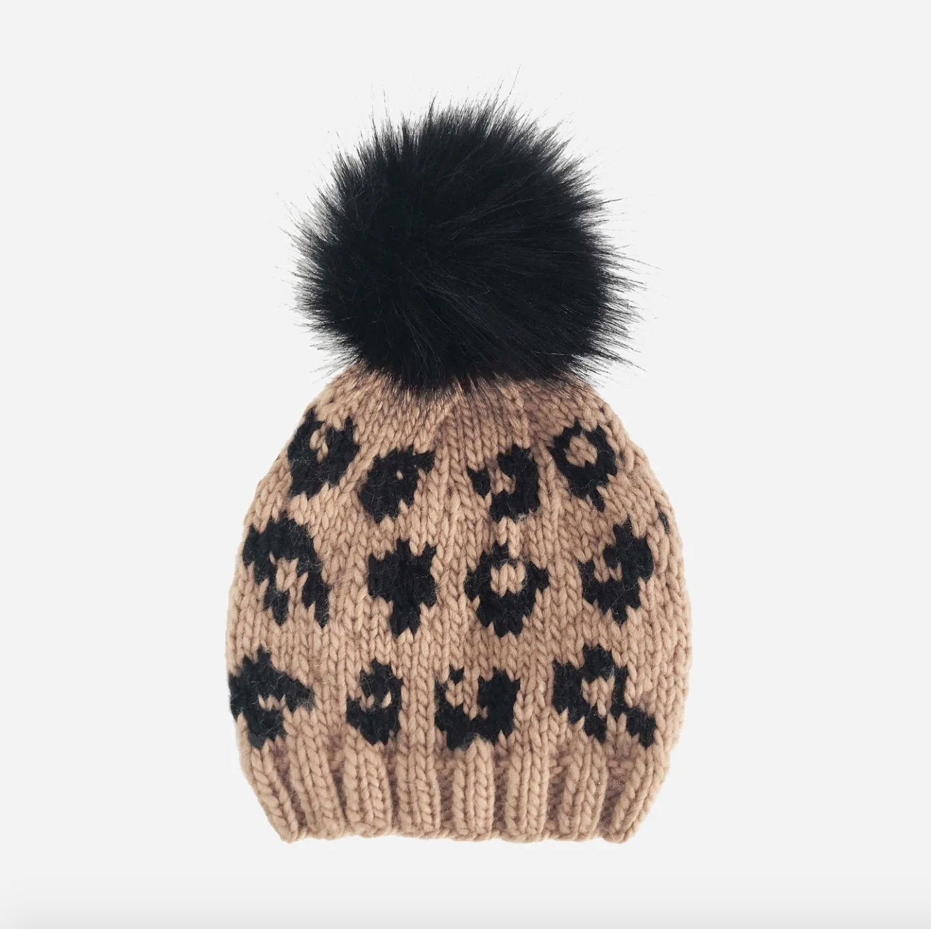 the blueberry hill the blueberry hill cheetah pom hat (more colors)