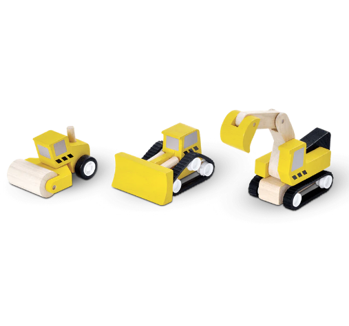 plan toys (faire) plantoys construction vehicles