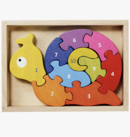 begin again (faire) numbers snail puzzle