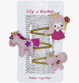 lily & momo lily & momo princess hair clips