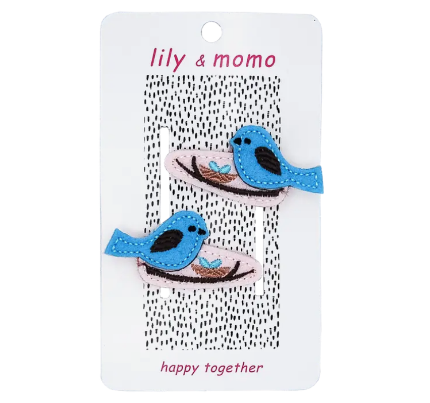 lily & momo lily & momo birdies hair clips