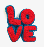 silk road bazaar crocheted love rattle