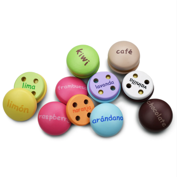 wordy toys the wordy macarons (english/french)