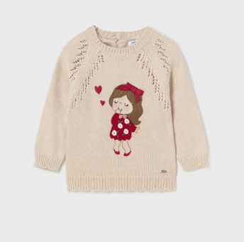 Mayoral mayoral sweetheart sweater
