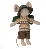Maileg maileg hiker mouse, big brother winter