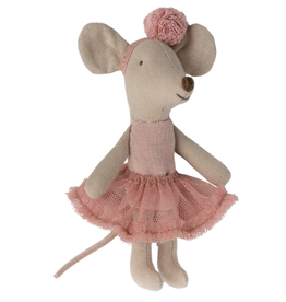 Maileg maileg little sister ballerina mouse, rose