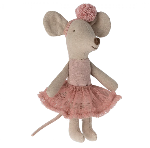 Maileg maileg little sister ballerina mouse, rose