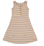 vignette vignette summer stripe button dress