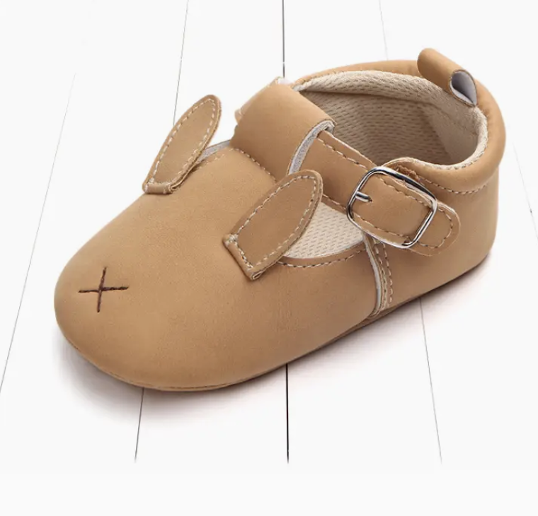 annie & charles beige mouse leather shoes (made in austria)