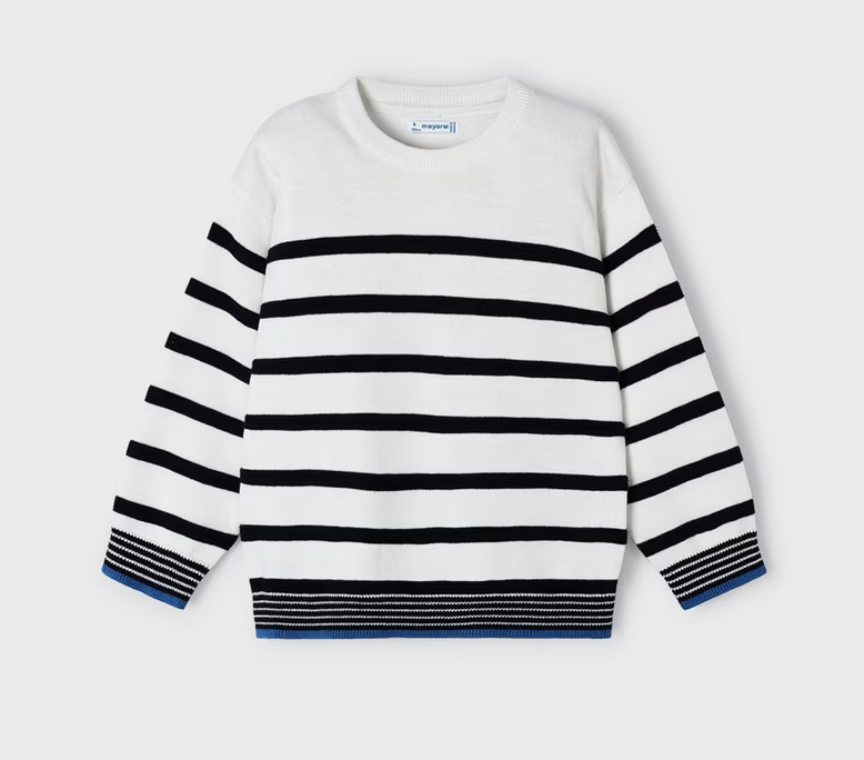 Mayoral mayoral navy striped sweater