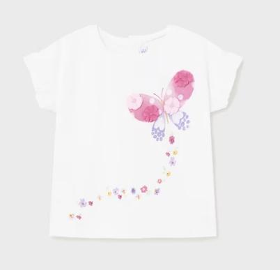 Mayoral mayoral butterfly tee