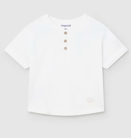 Mayoral mayoral white henley tee