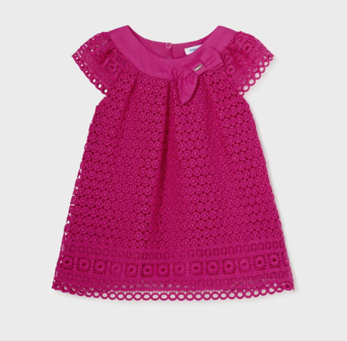 Mayoral mayoral fuchsia dress