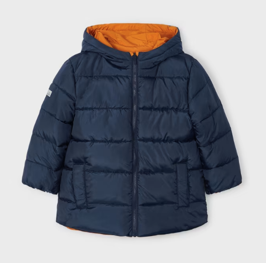 Mayoral mayoral reversible puffer jacket