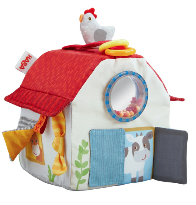 Haba haba farmyard play cube