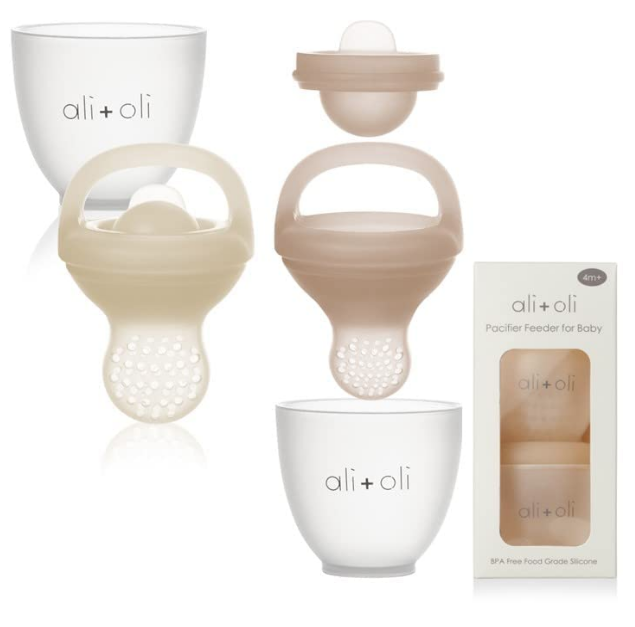 ali + oli ali + oli 2 stage pacifier feeder set