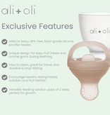 ali + oli ali + oli 2 stage pacifier feeder set