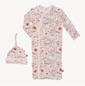 magnetic me magnetic me gown + hat set