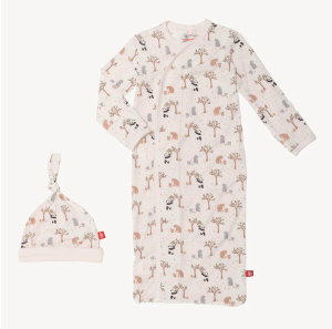 magnetic me magnetic me gown + hat set