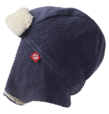 Zutano zutano fleece & furry trapper hat