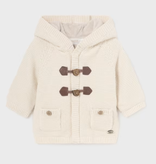 Mayoral mayoral lined & hooded cardigan