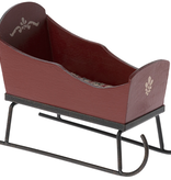 Maileg maileg red sleigh, mouse