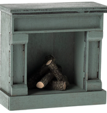 Maileg maileg blue fireplace, mouse