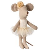 Maileg maileg off-white ballerina mouse, little sister