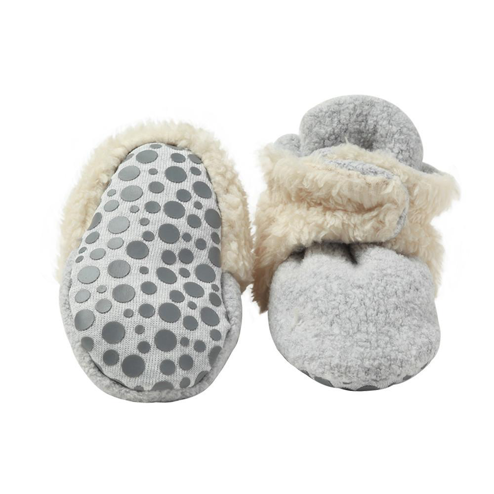 Zutano zutano fleece & furry booties