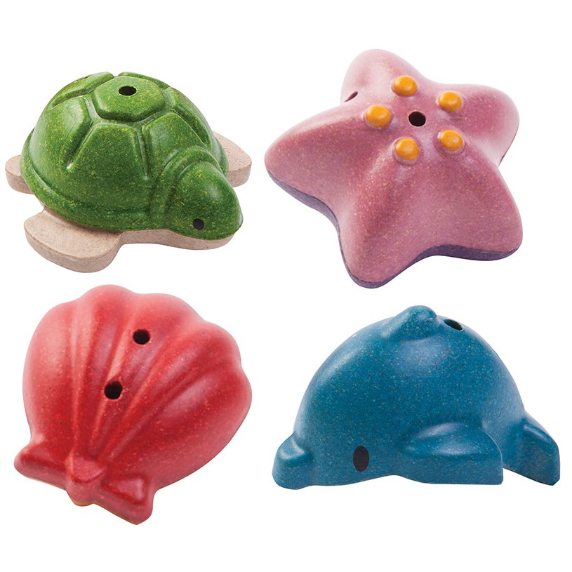 plan toys (faire) plantoys sea life bath set 6m+