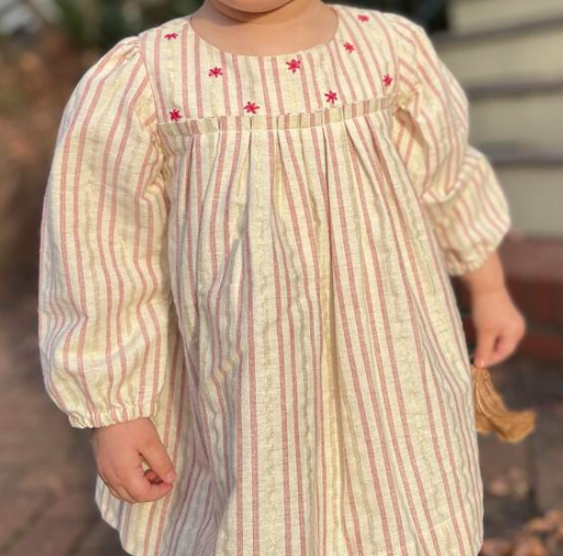 poppet & fox london striped dress