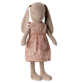 Maileg maileg bunny with floral dress and nightgown, size 1