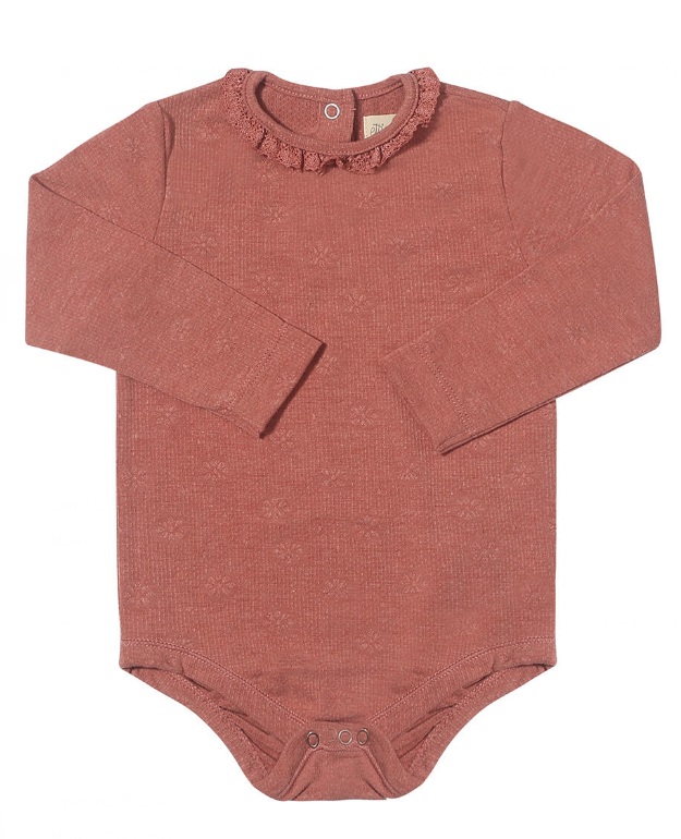 ettie + h e+h berry lace collar onesie