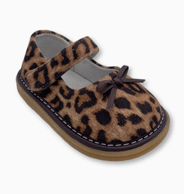 wee squeaks wee squeak leopard coco shoe