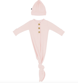 kyte baby kyte baby knotted gown w/ hat