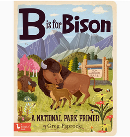 gibbs smith b is for bison, national parks alphabet