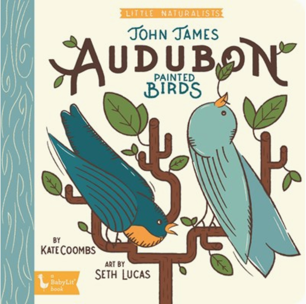 gibbs smith little naturalist, audubon painted birds