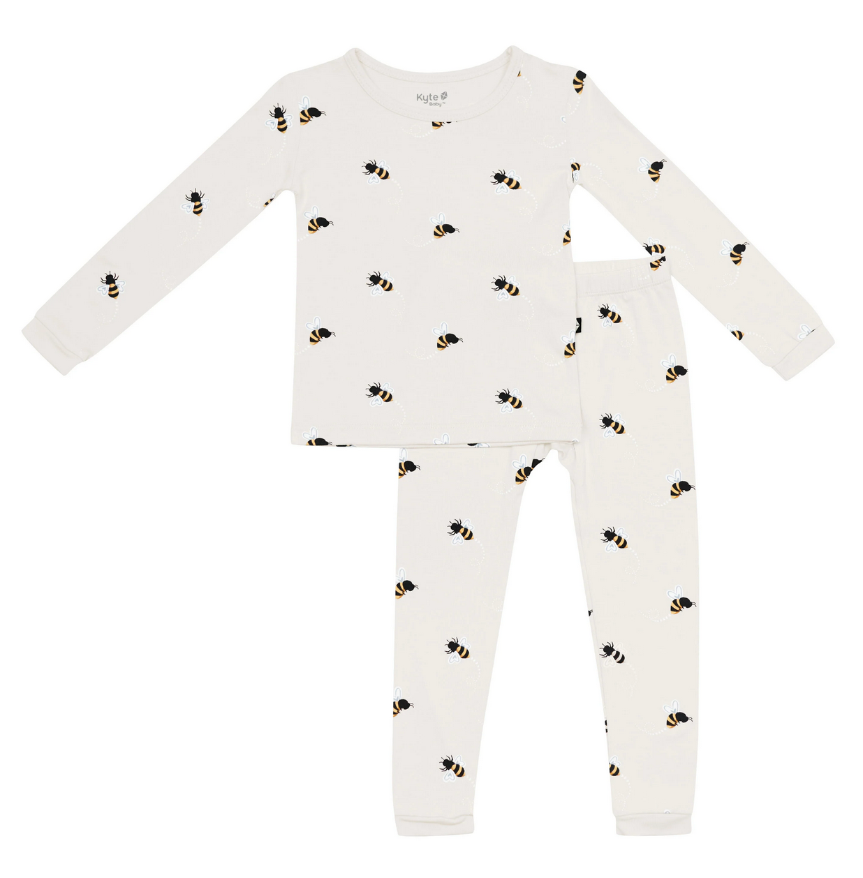 kyte baby kyte printed ls pajama set