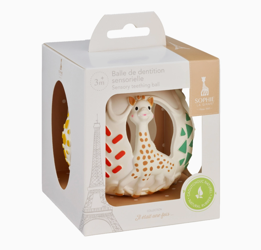 Calisson sophie sensory teething ball