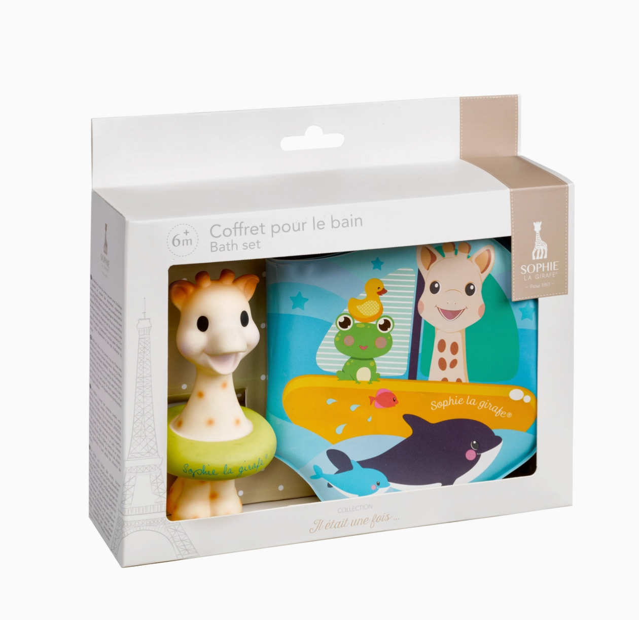 Calisson sophie bath gift set