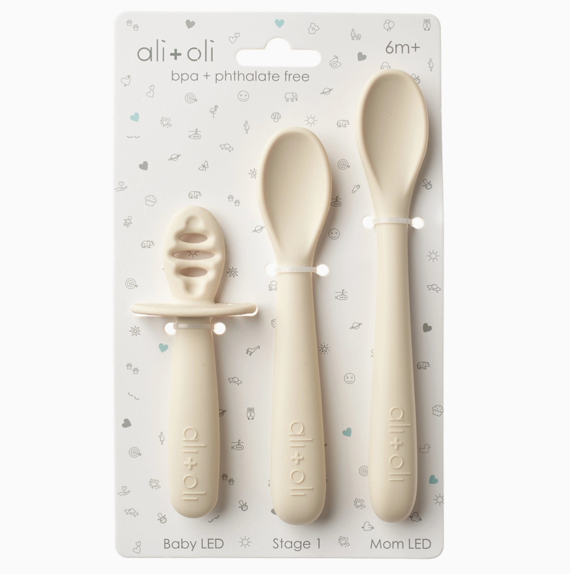 ali + oli ali + oli multi stage spoon set