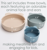 ali + oli ali + oli stackable 3 bowl set