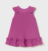 Mayoral mayoral orchid pleated swing dress