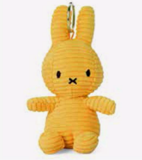 miffy miffy corduroy keychain