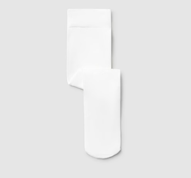 Mayoral mayoral white jacquard tights