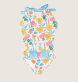 saint ida floral long sleeve swim set