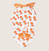 saint ida floral long sleeve swim set