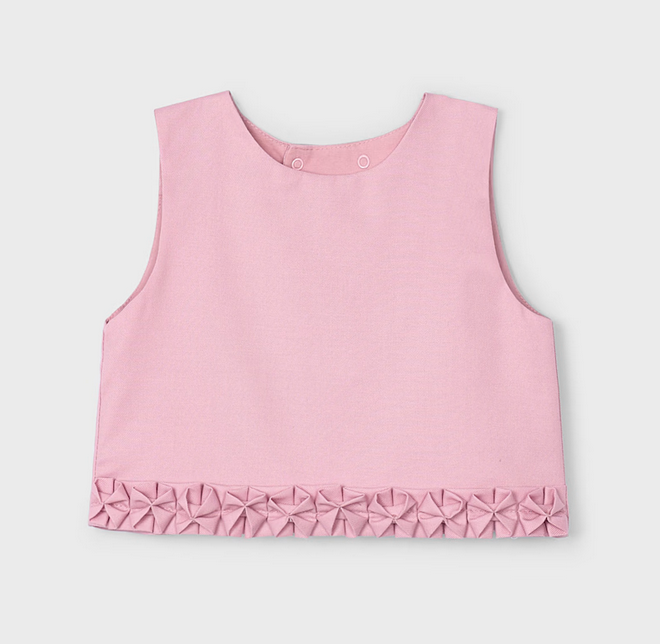 Mayoral mayoral rose ruffle shell