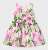 Mayoral mayoral tulip dress w/ bow
